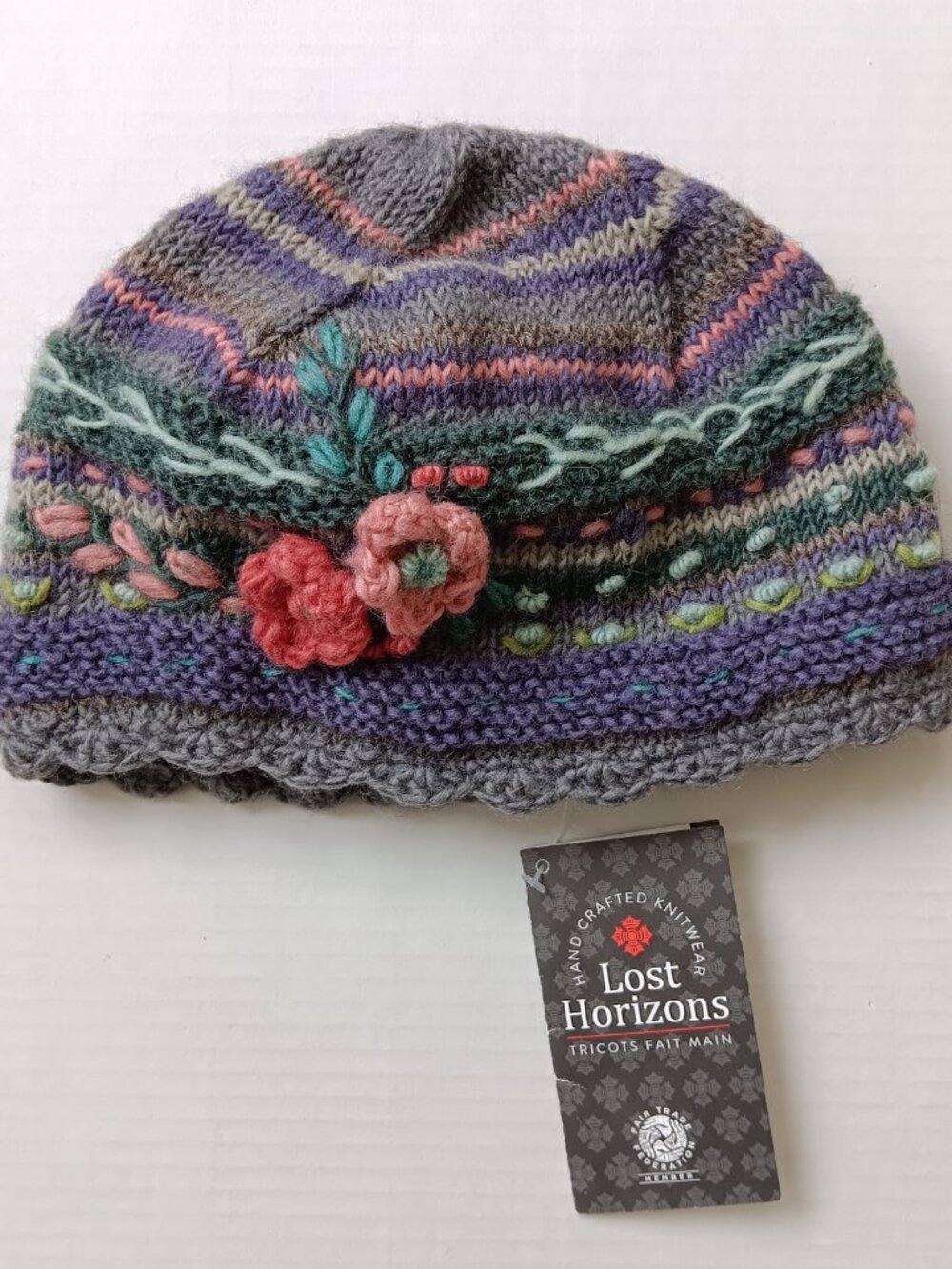 Lost Horizons Women's Gray Wool Lassen Beanie OSFM